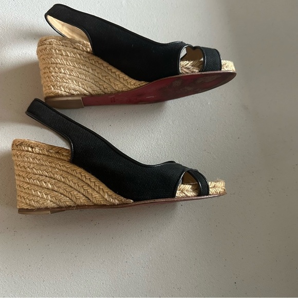 Christian Louboutin Shoes - Christian Louboutin
Canvas Espadrilles wedge women’s
